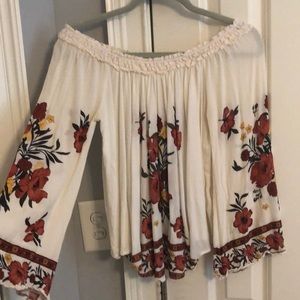 Altar’d State Flowy Off the Shoulder Top